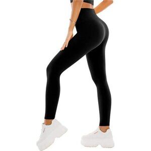 High Waisted Leggings for Women Buttery Soft Yoga Pants Workout Tummy Control